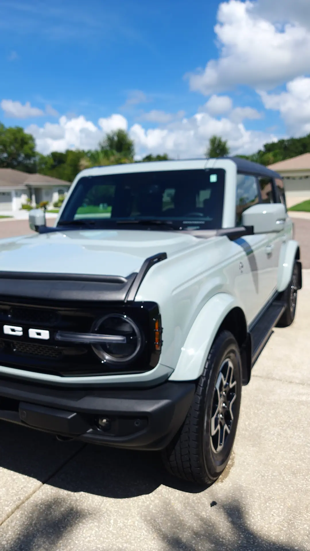 Bronco Exterior Front Portrait Expert Auto Detailing Car Detailing Services in Lakeland, FL