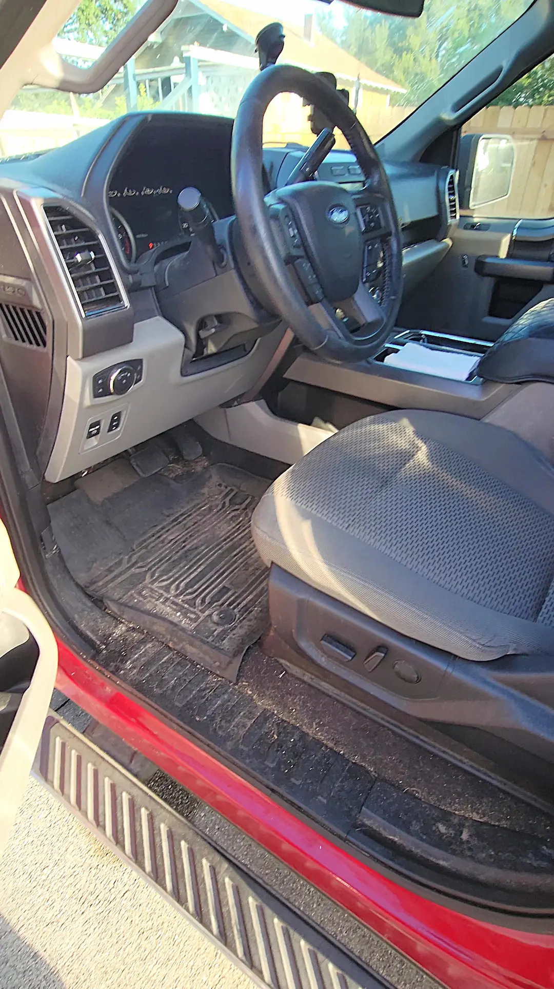 F150 Driver Side Before Detail Expert Auto Detailing Mobile Car Detailing Services in Lakeland, FL