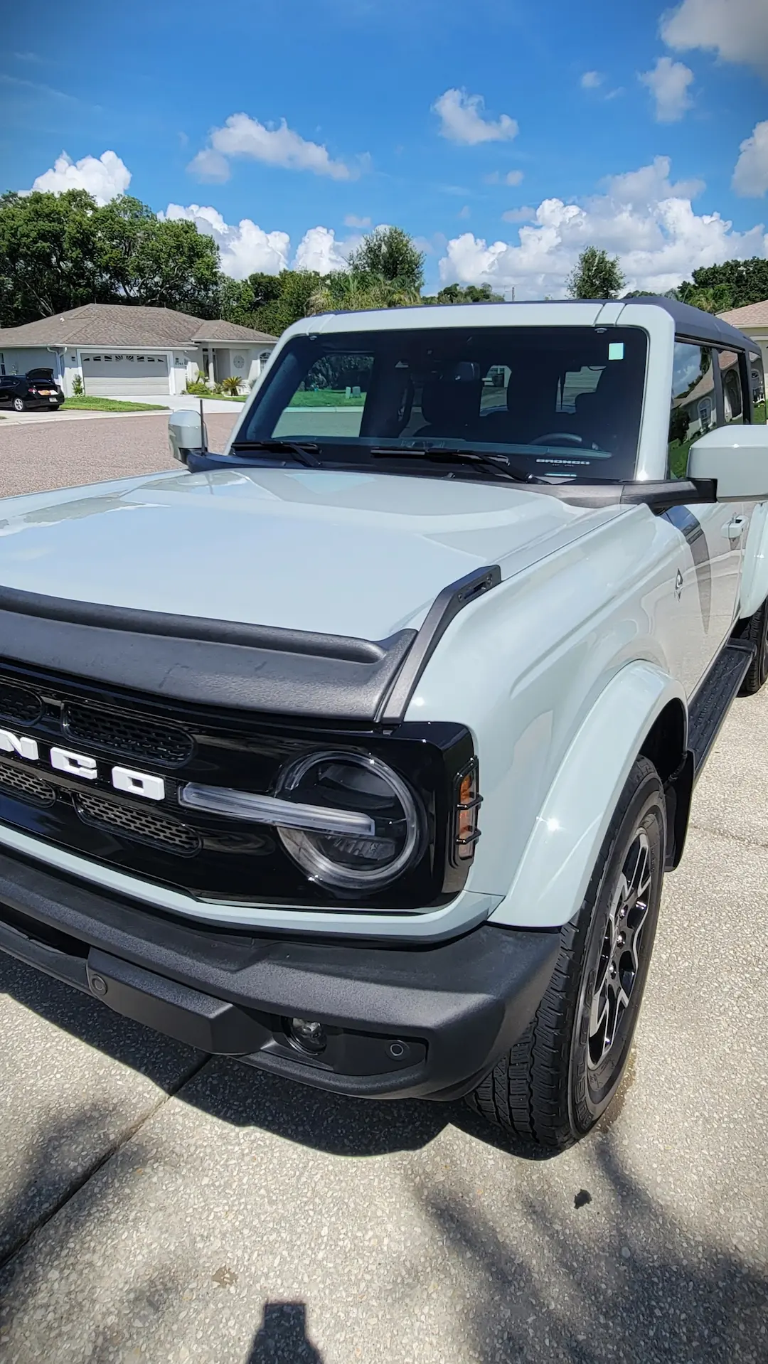 Ford bronco after level 1 exterior detail 2k Expert Auto Detailing Mobile Car Detailing Services in Lakeland, FL
